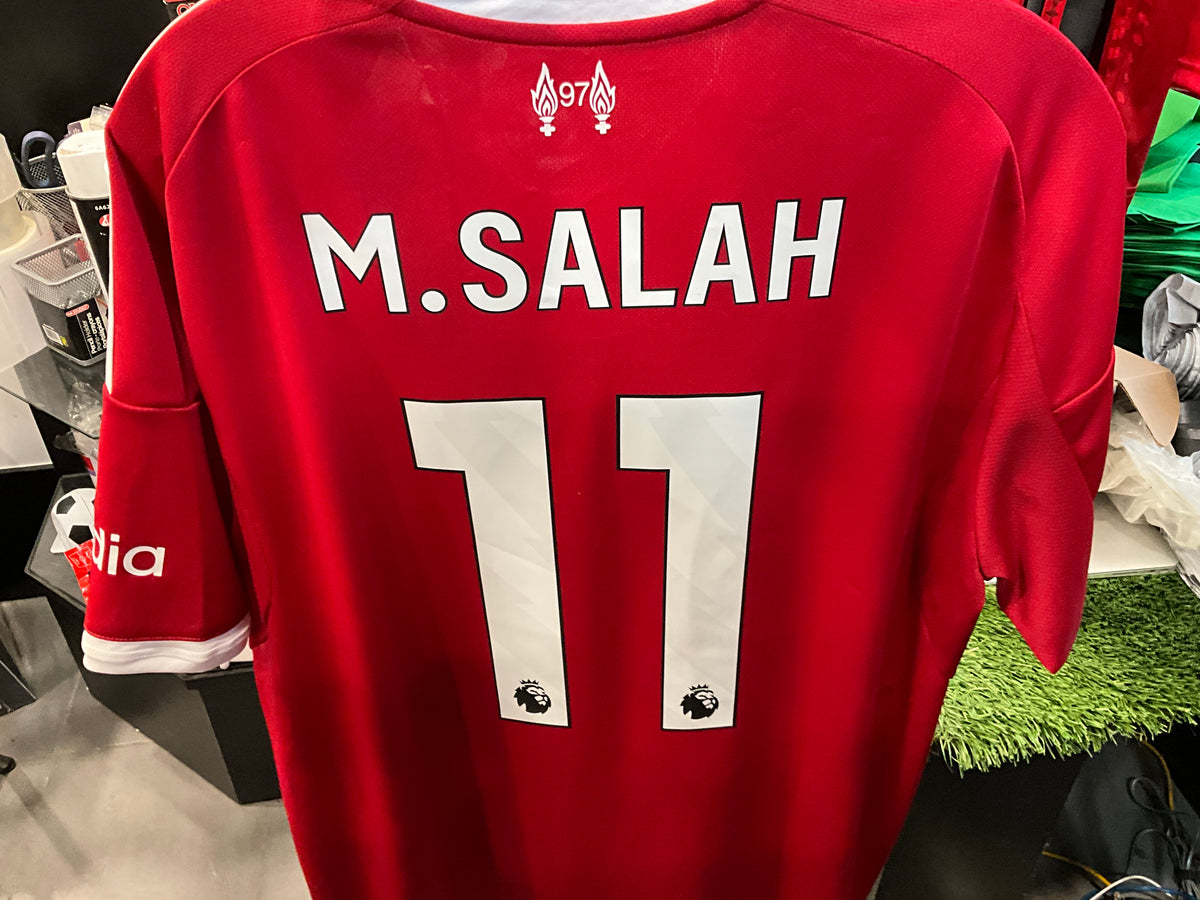 (M.SALAH # 11) Liverpool FC 25/26 Home Jersey