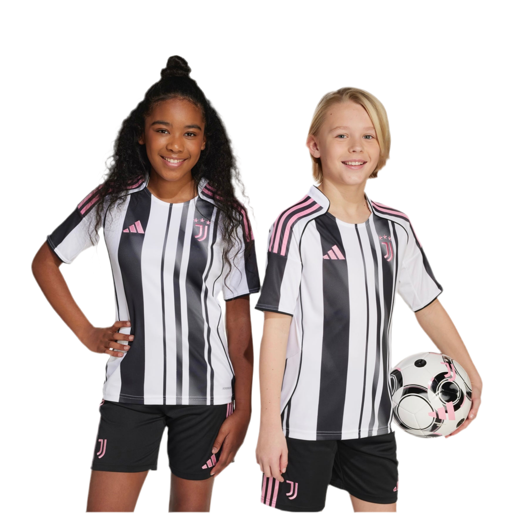 Juventus 25/26 Home Jersey for Kids