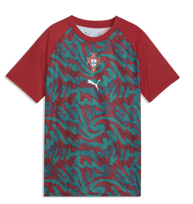 Portugal FPF Warm Up Youth Jersey 2026