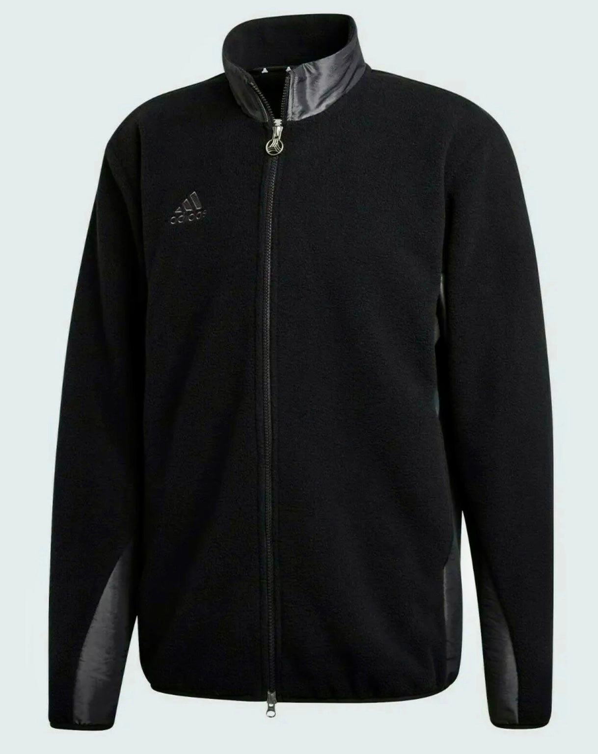 Adidas Tan Woven Fleece Top