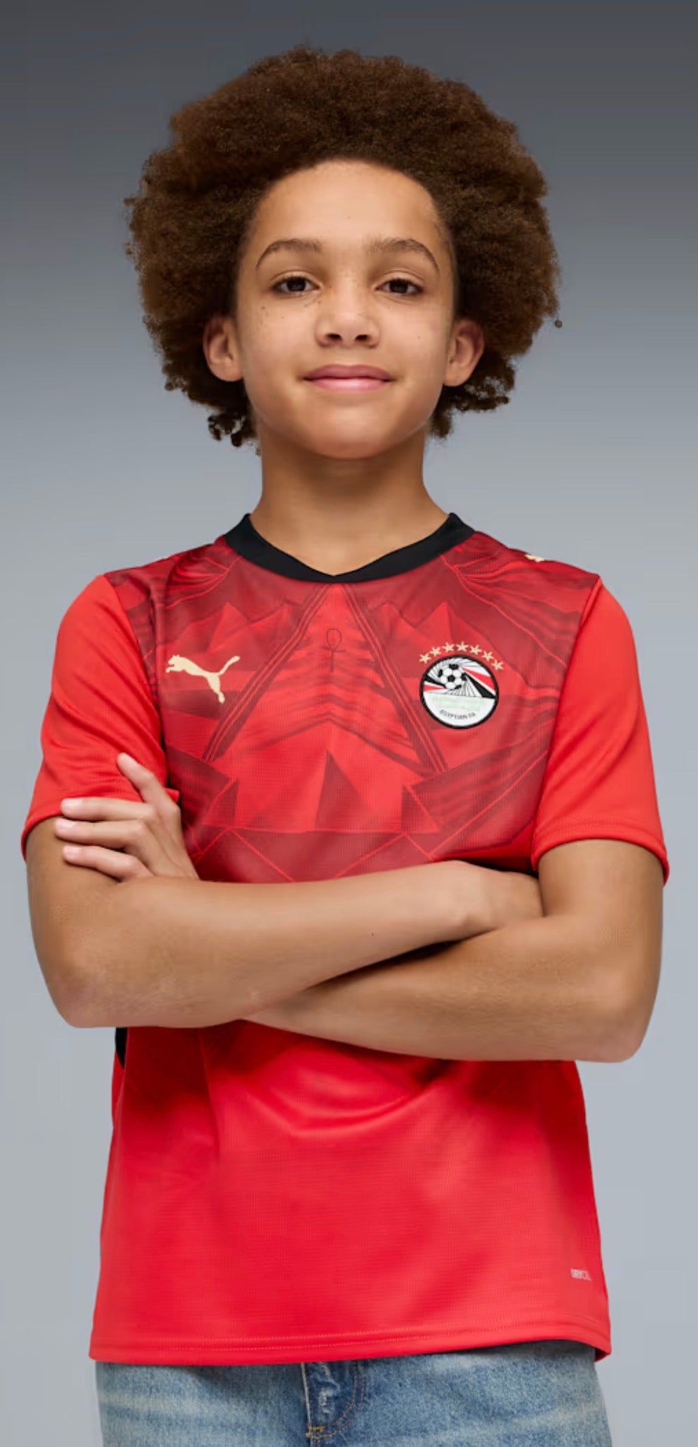 Youth Egypt Home Jersey Replica 2026