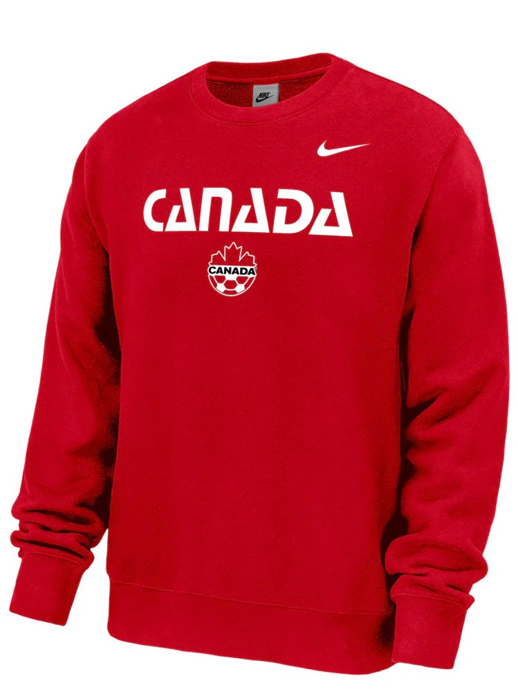 Canada Fleece Sweater - Red