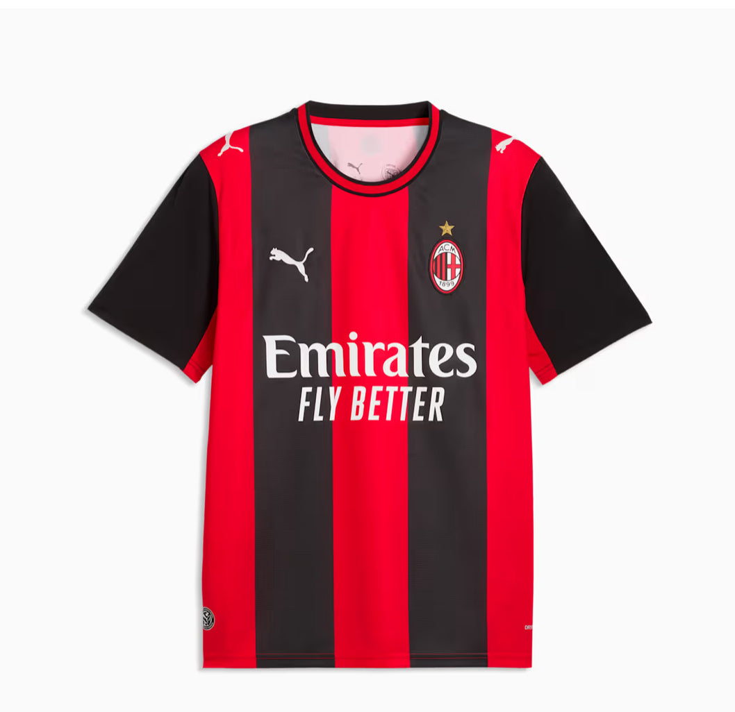AC Milan 26/27 Stadium Home Jersey – City Soccer Plus