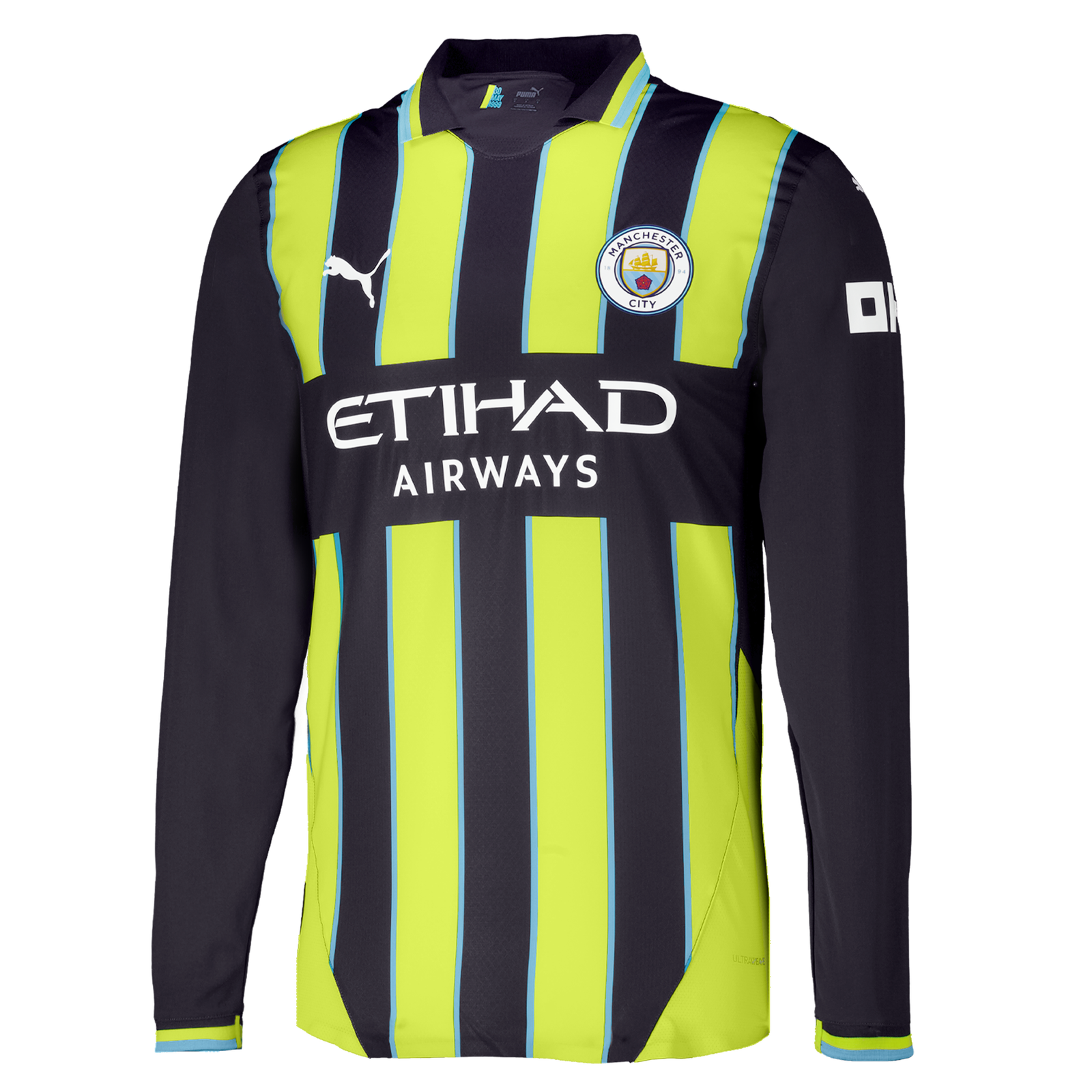 Puma Manchester City Stadium Away Longsleeve Jersey 2024/25