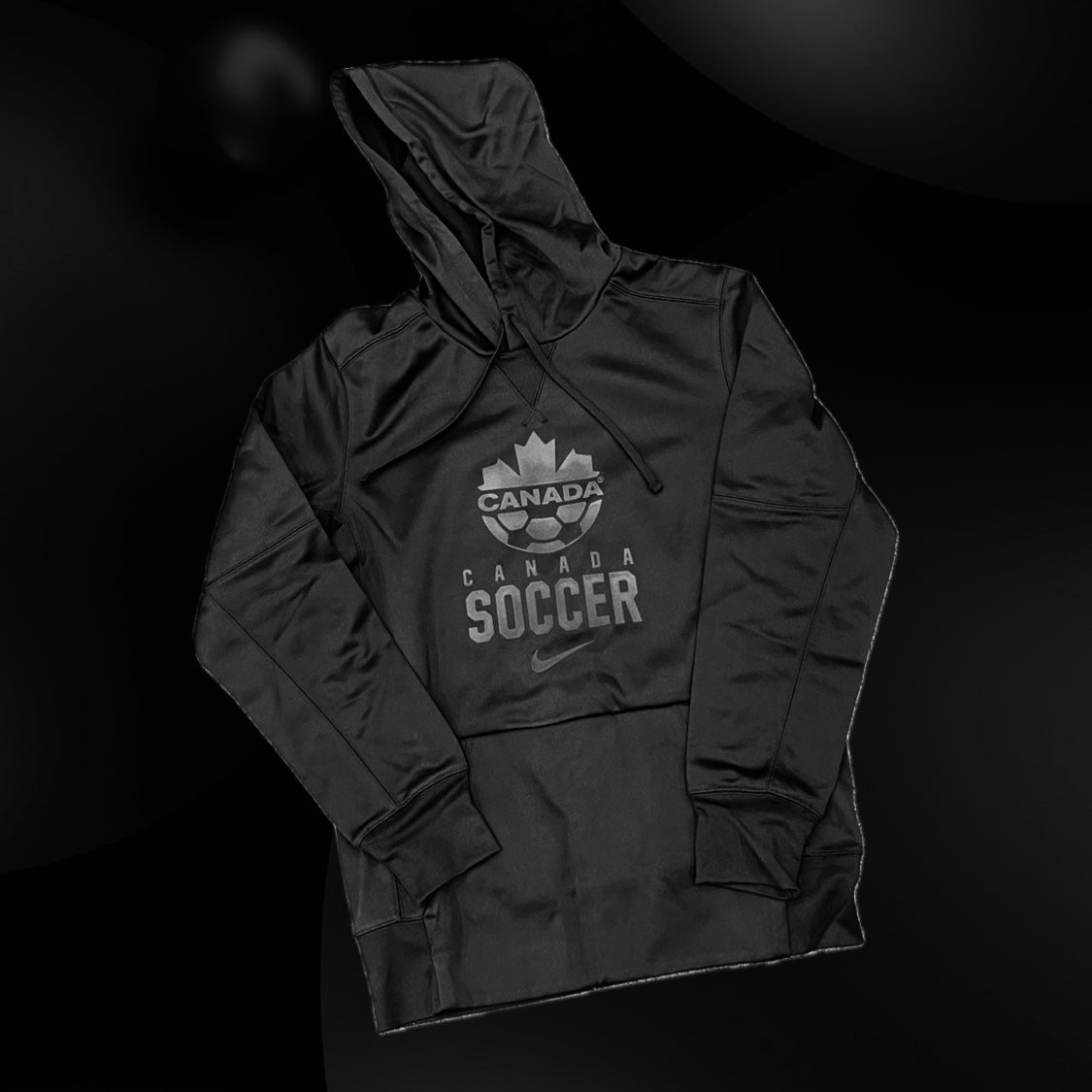 Nike Canada Soccer Triple-Black Therma Hoodie