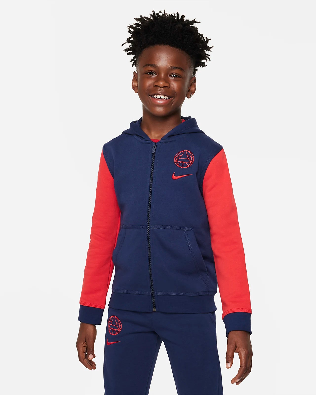 Nike Paris Saint-Germain Football Full-Zip French Terry Hoodie