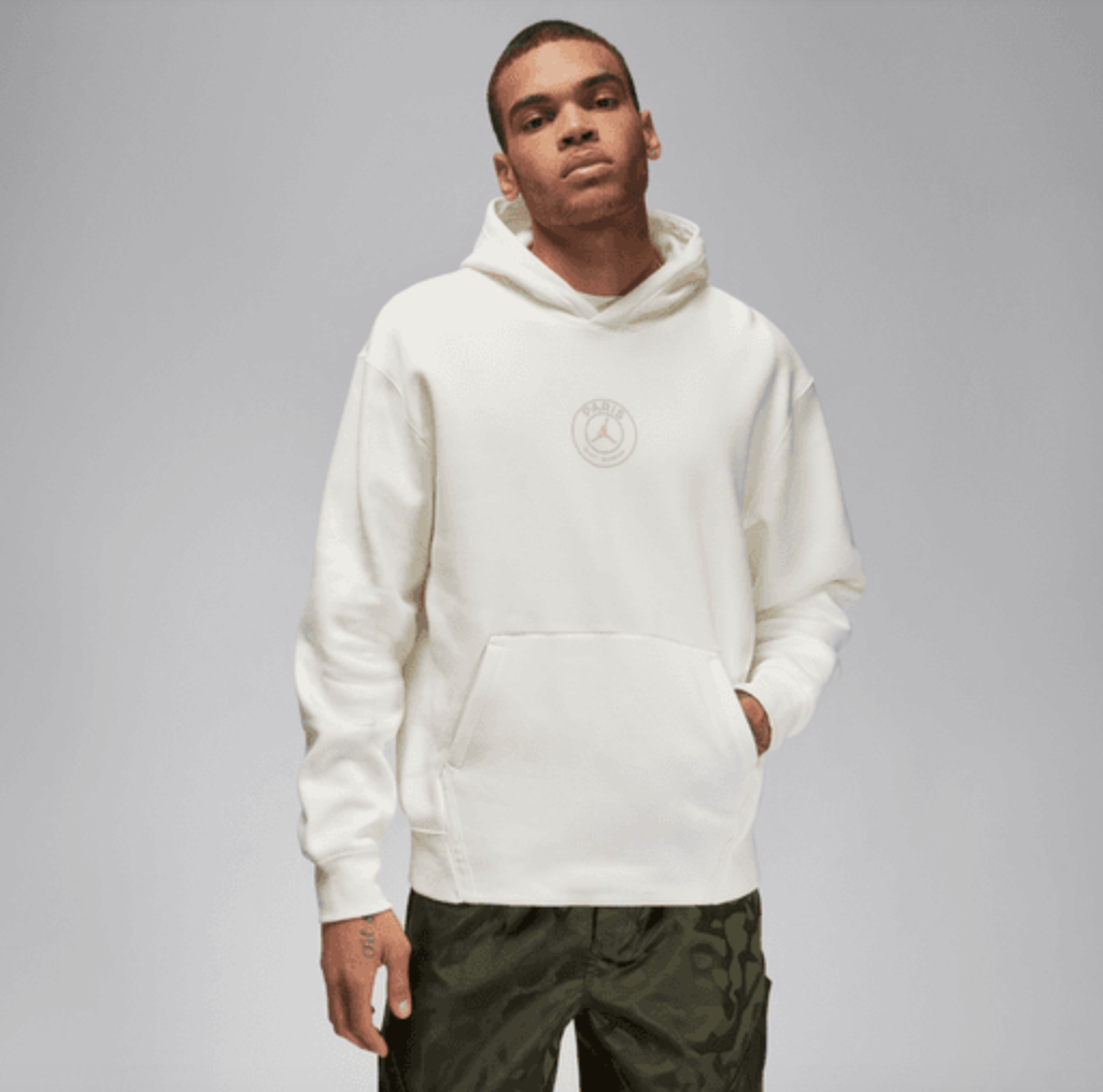 Jordan Paris Saint-Germain HBR Fleece Pullover Hoodie – City