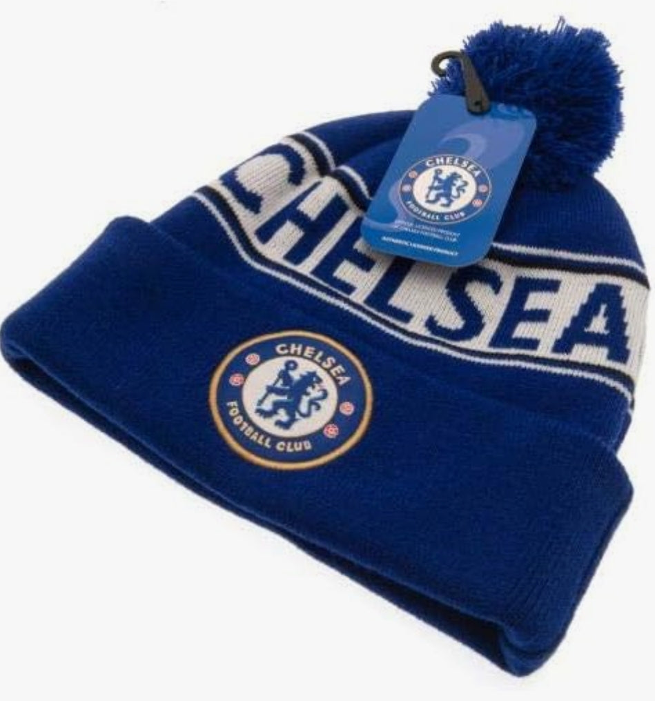 Chelsea Cuffed Pom Beanie