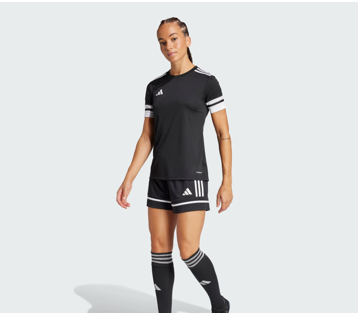 Squadra 25 Black Shorts for Women