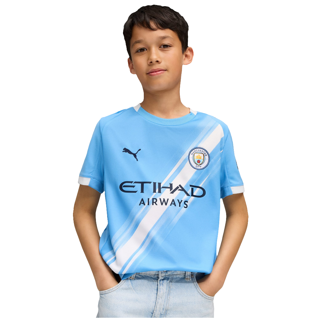 Manchester City 25/26 Junior Home Jersey