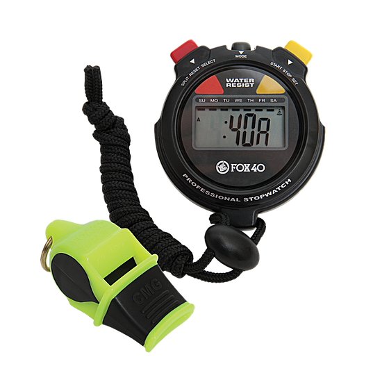 Fox40 Whistle + Stopwatch