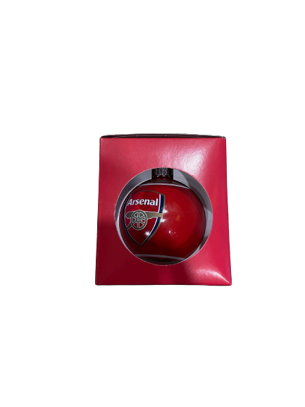 Arsenal Glass Bauble