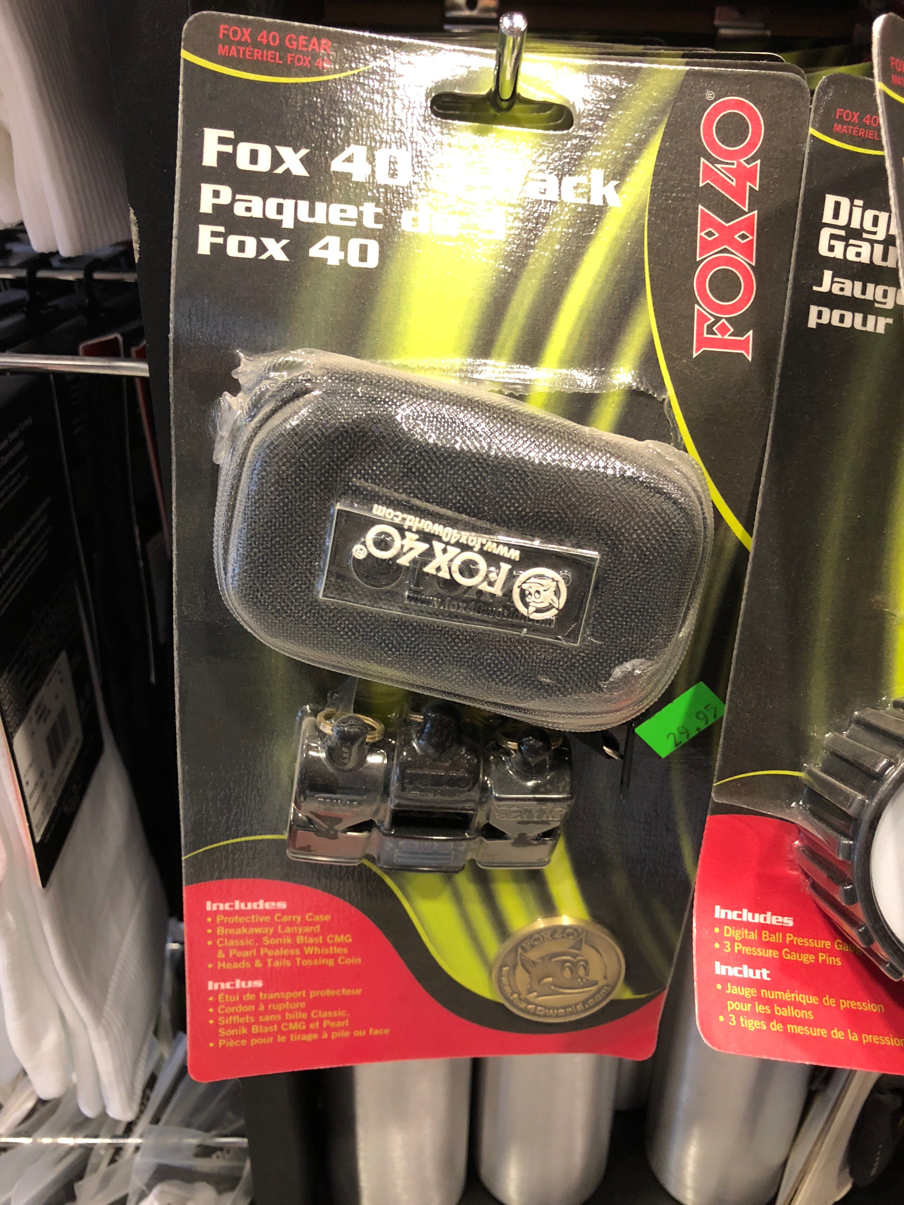 Fox 40 3-Pack Gear