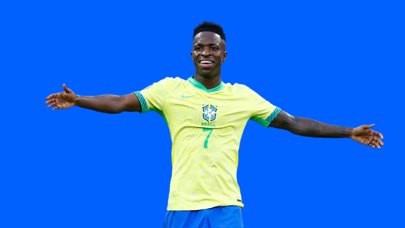 Brazil 2024 ‘Vinicius Junior’ Home Jersey