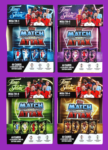 Tops Match Attax 24/25 ‘Time to Shine’ Mega Tins