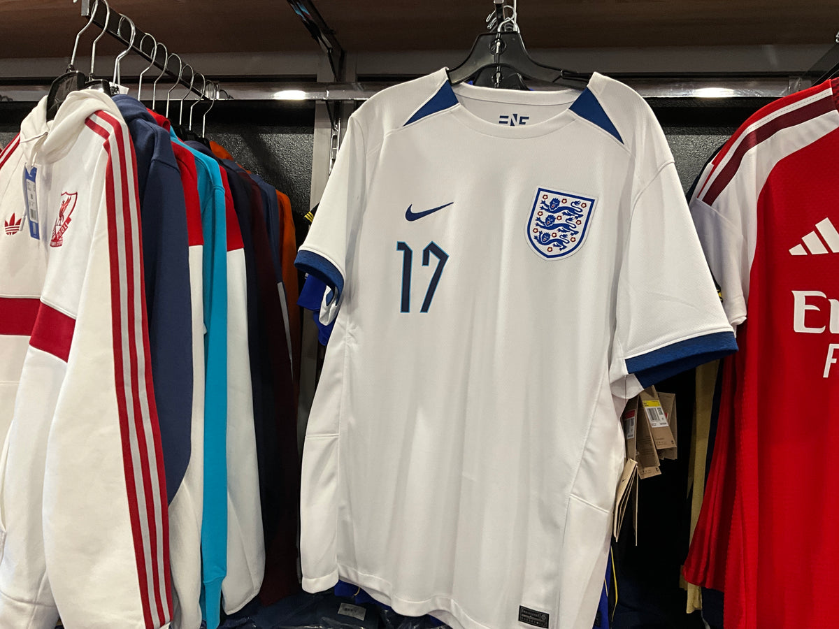 Nike England WWC Stadium Home Jersey 2023 ( SAKA # 17 )