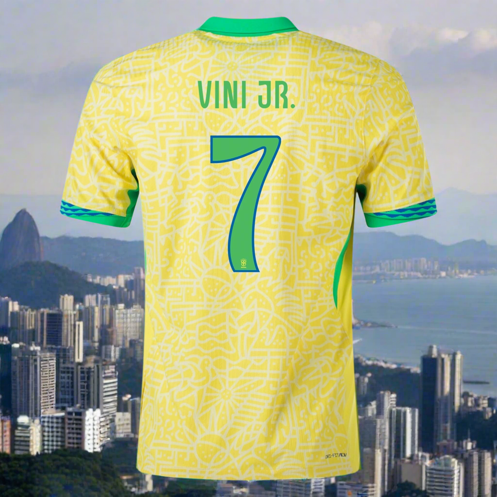 Brazil 2024 ‘Vinicius Junior’ Home Jersey