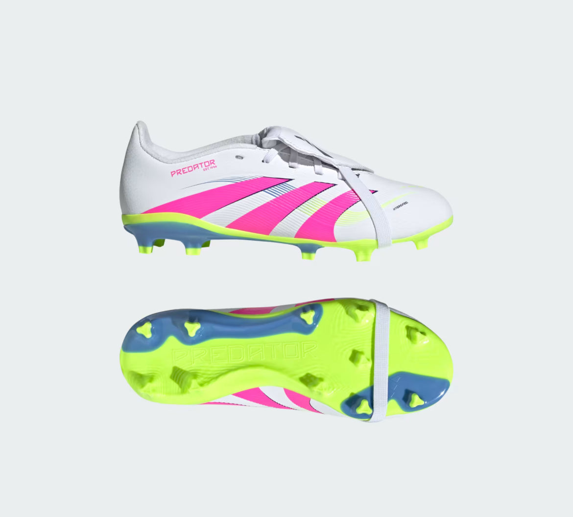 Predator League Fold-Over Tongue Firm Ground Boots for Kids