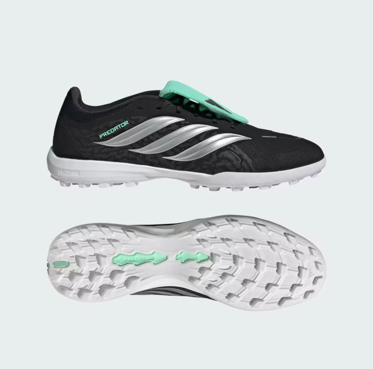 PREDATOR LEAGUE FOLD-OVER TONGUE TURF SOCCER CLEATS