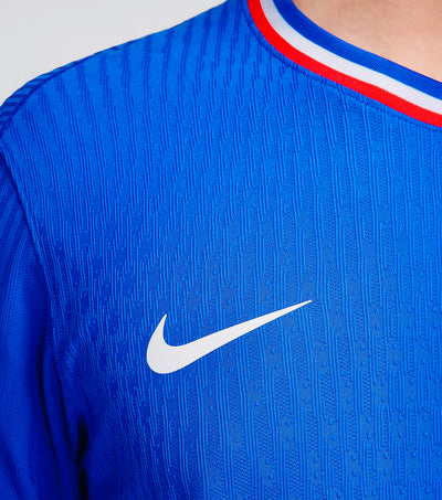 Nike FFF France Home Authentic Men’s Team Jersey Euro 2024