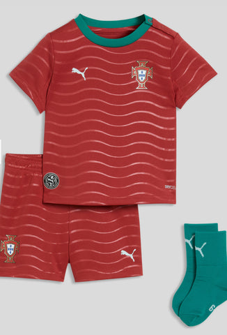 Portugal FPF Home Jersey 2026/27 Baby Kit