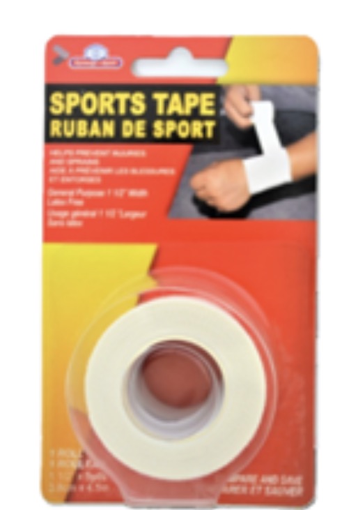 Sports Tape General Purpose White Latex Free (1 1/2 x5 yds)
