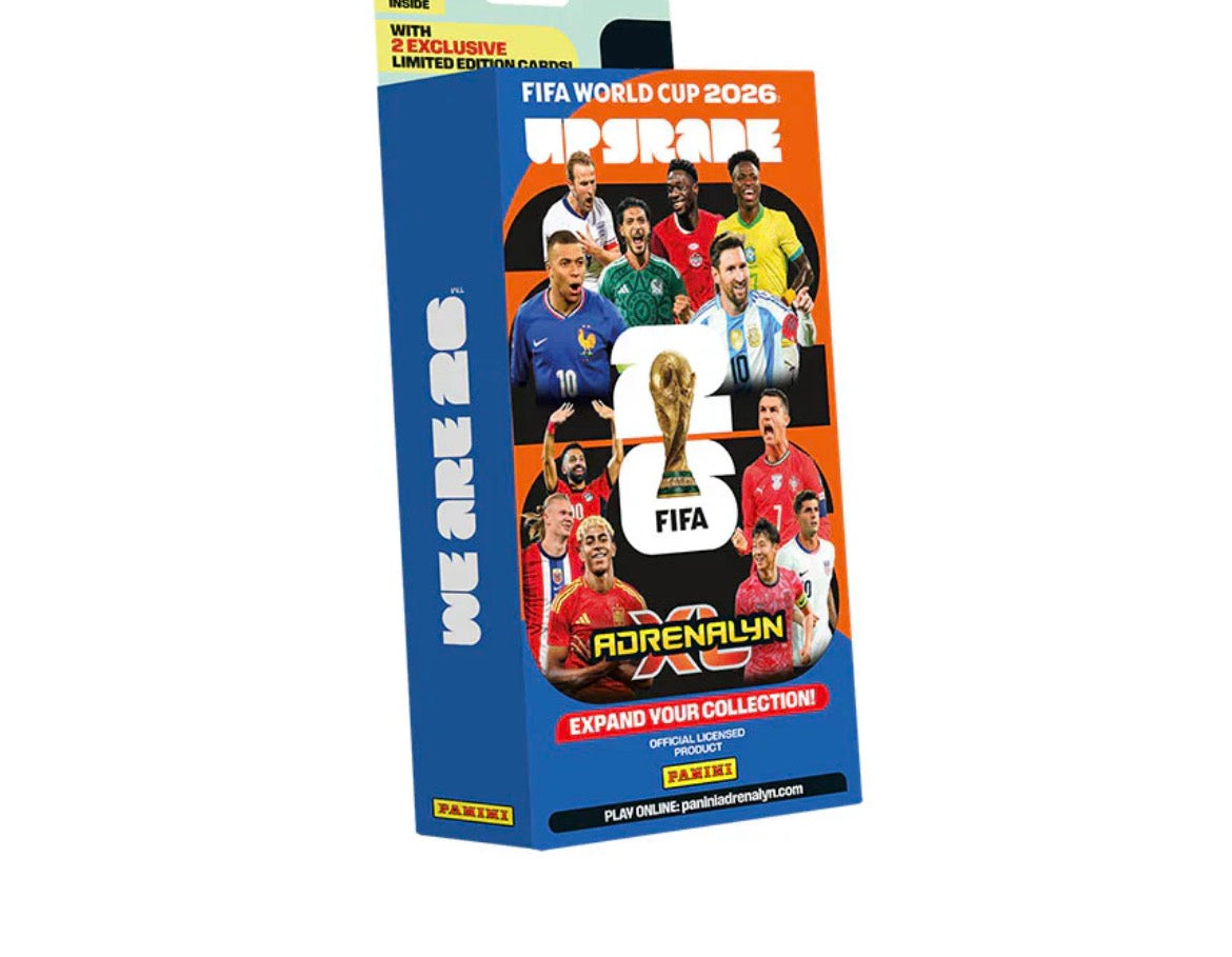 2026 Panini Adrenalyn Xl World Cup Cards – Upgrade Blaster