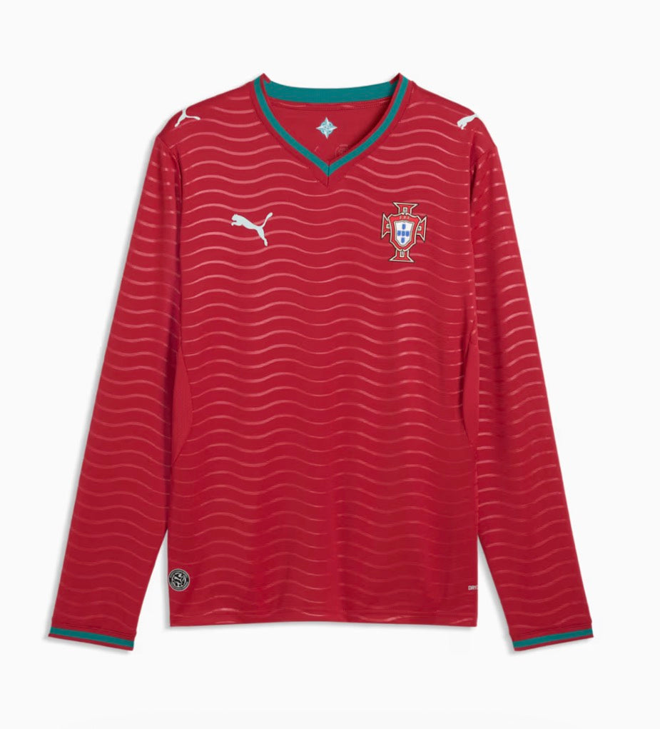 Portugal FPF Home Long Sleeve Jersey 2026