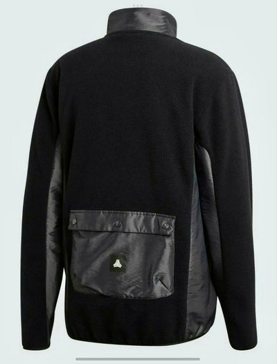 Adidas Tan Woven Fleece Top