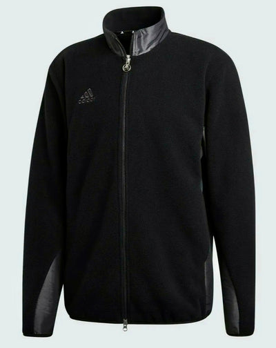 Adidas Tan Woven Fleece Top