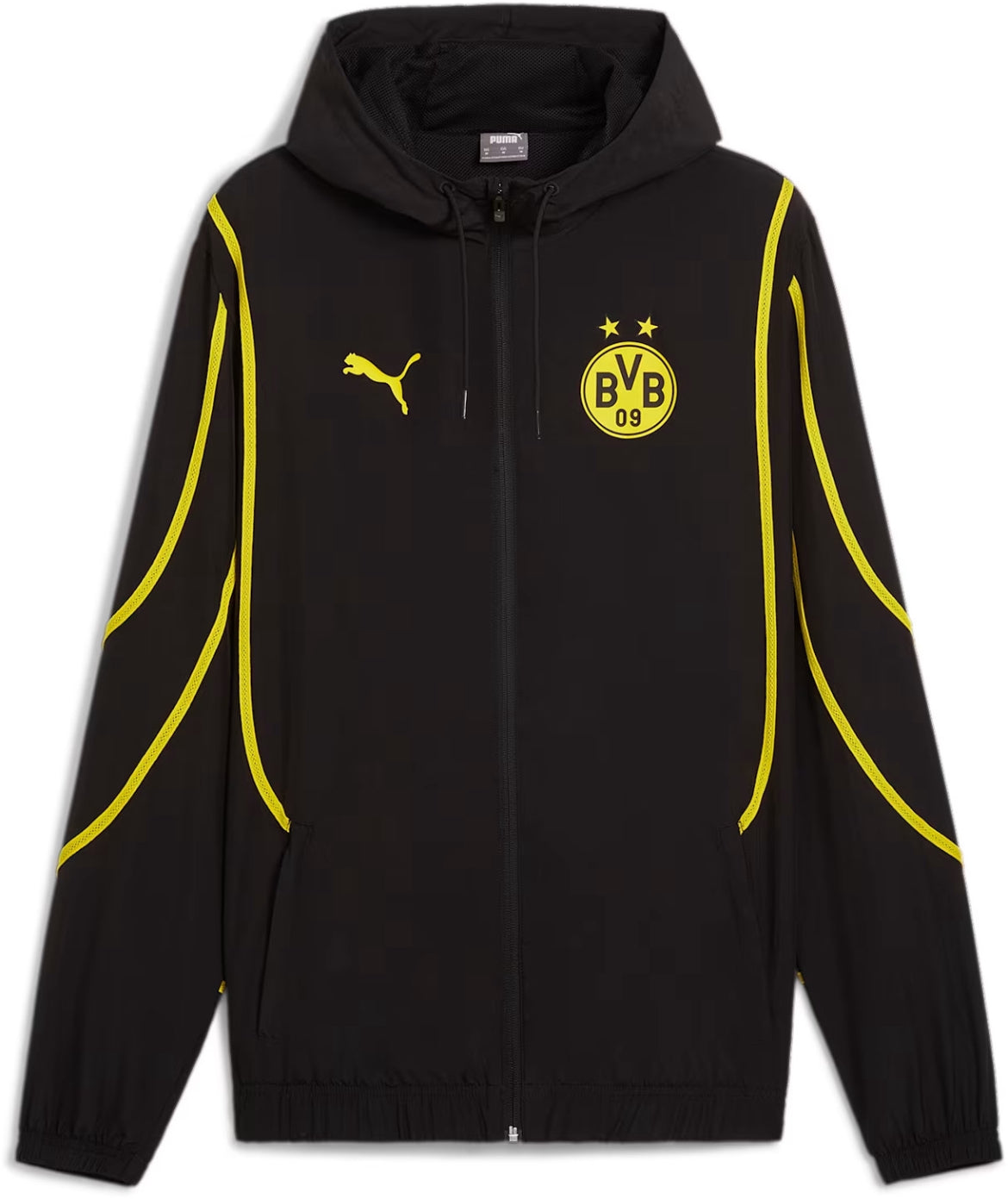 Puma Borussia Dortmund Pre-Match Woven Soccer Jacket 2024/25