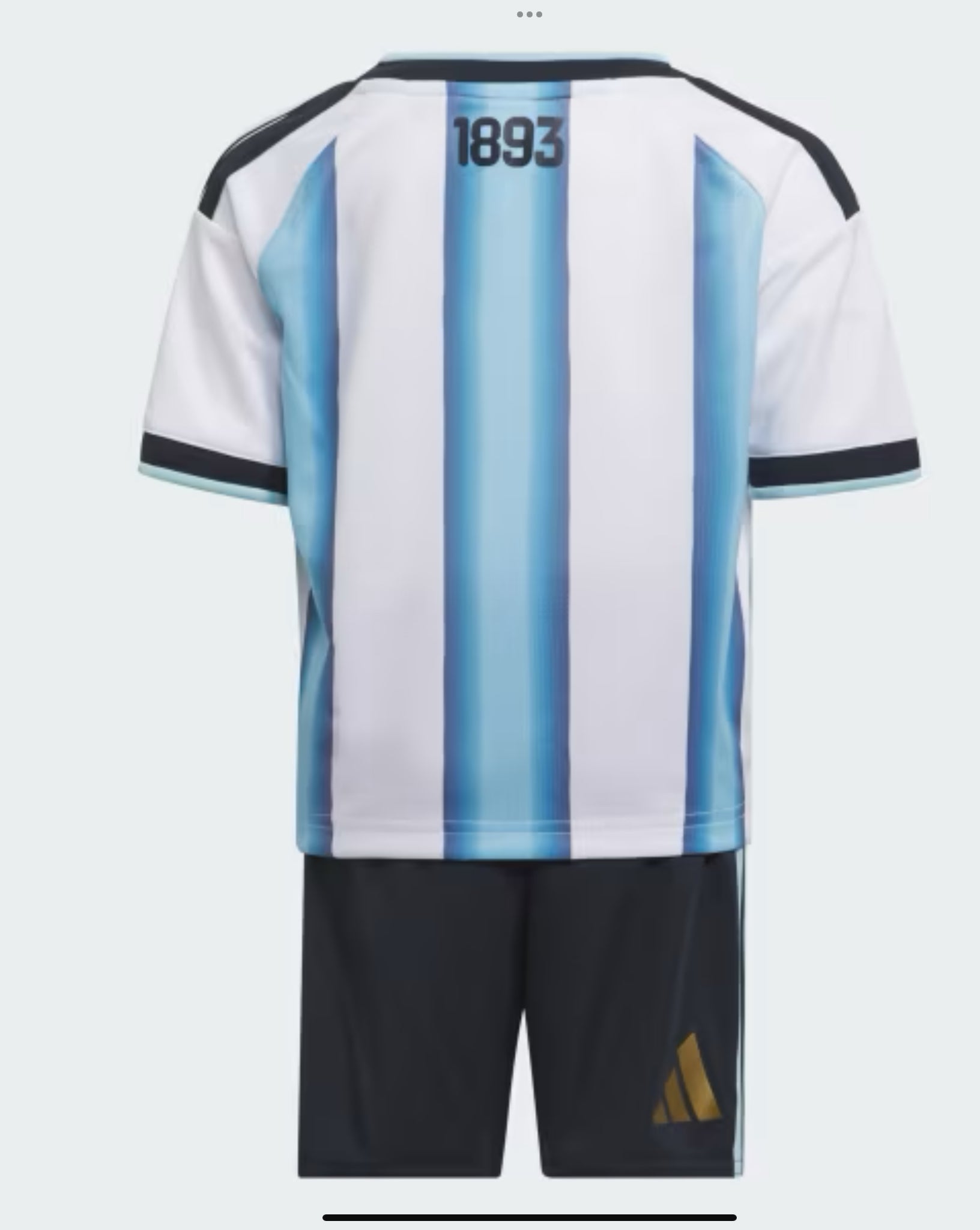 Argentina Home Toddlers Mini Jersey Set 2026