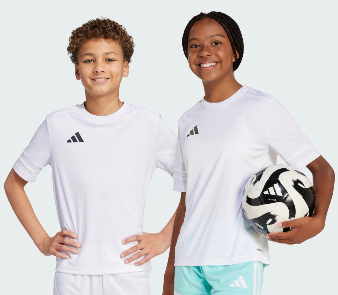 Youth Adidas Squadra 25 Jersey - White
