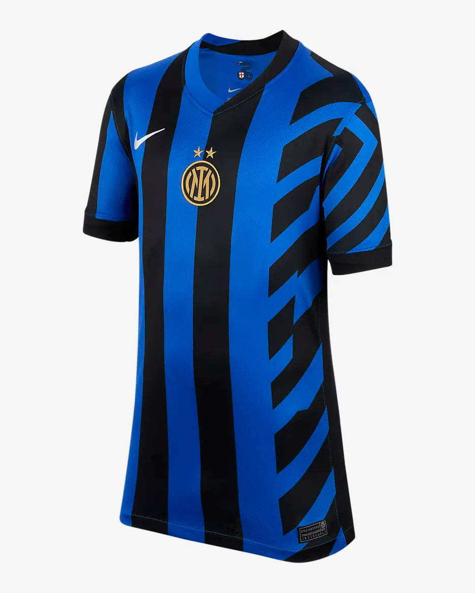 Inter Milan 2024/25 Stadium Home Kids Jersey