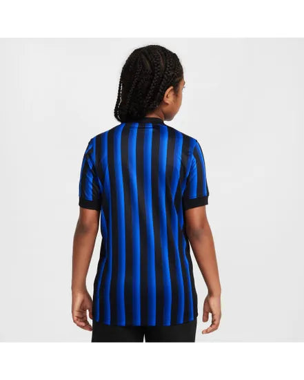 Inter Milan 2025/26 Stadium Home Kids Jersey