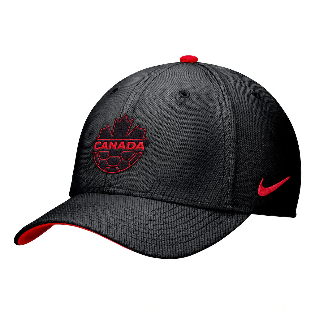 Nike Canada Rise Swoosh Flex Black Cap