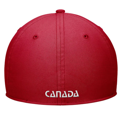 Nike Canada Rise Swoosh Flex Red Cap