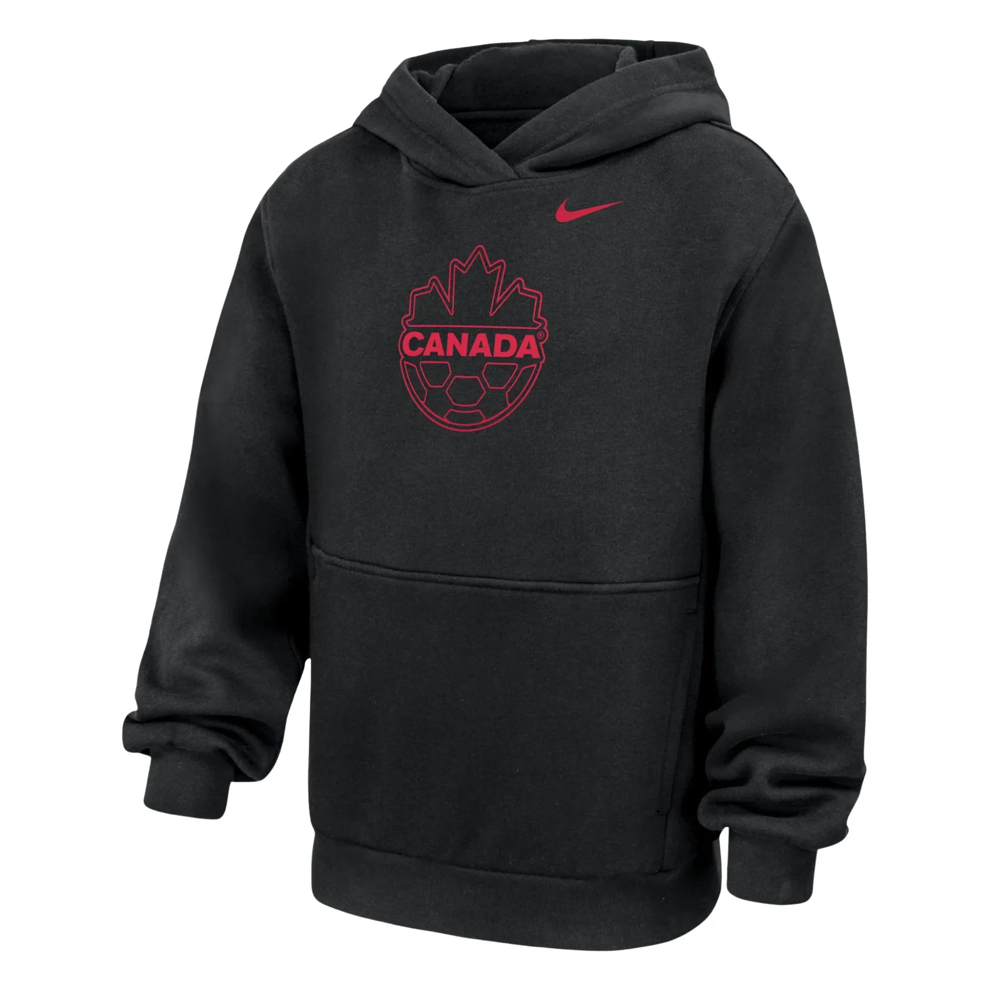 Canada Fleece Pullover Hoodie - Black