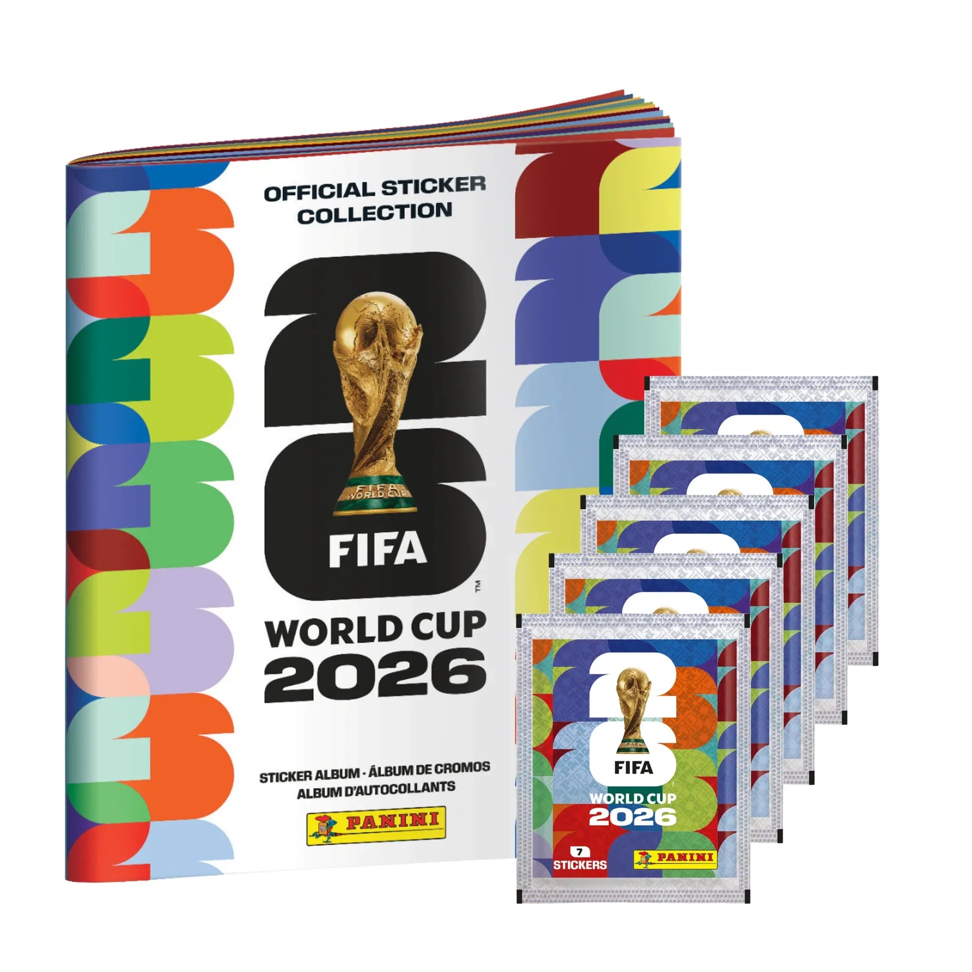 Panini World Cup 2026 Starter Pack - 4 packs + Album
