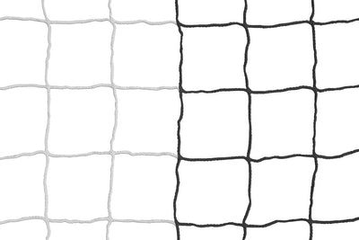 KWIKGOAL Evolution Net (8H X 24W X 3D X 8 1/2B) 120mm Square Mesh, HTPP, Solid Braid Knotless