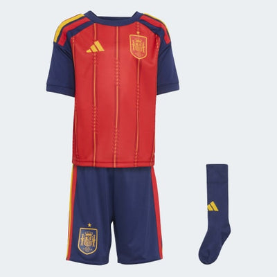Spain Mini Toddler Home Kids Jersey Set 2026