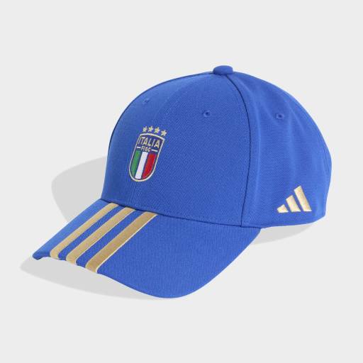 Italy FIGC Soccer Cap - Blue
