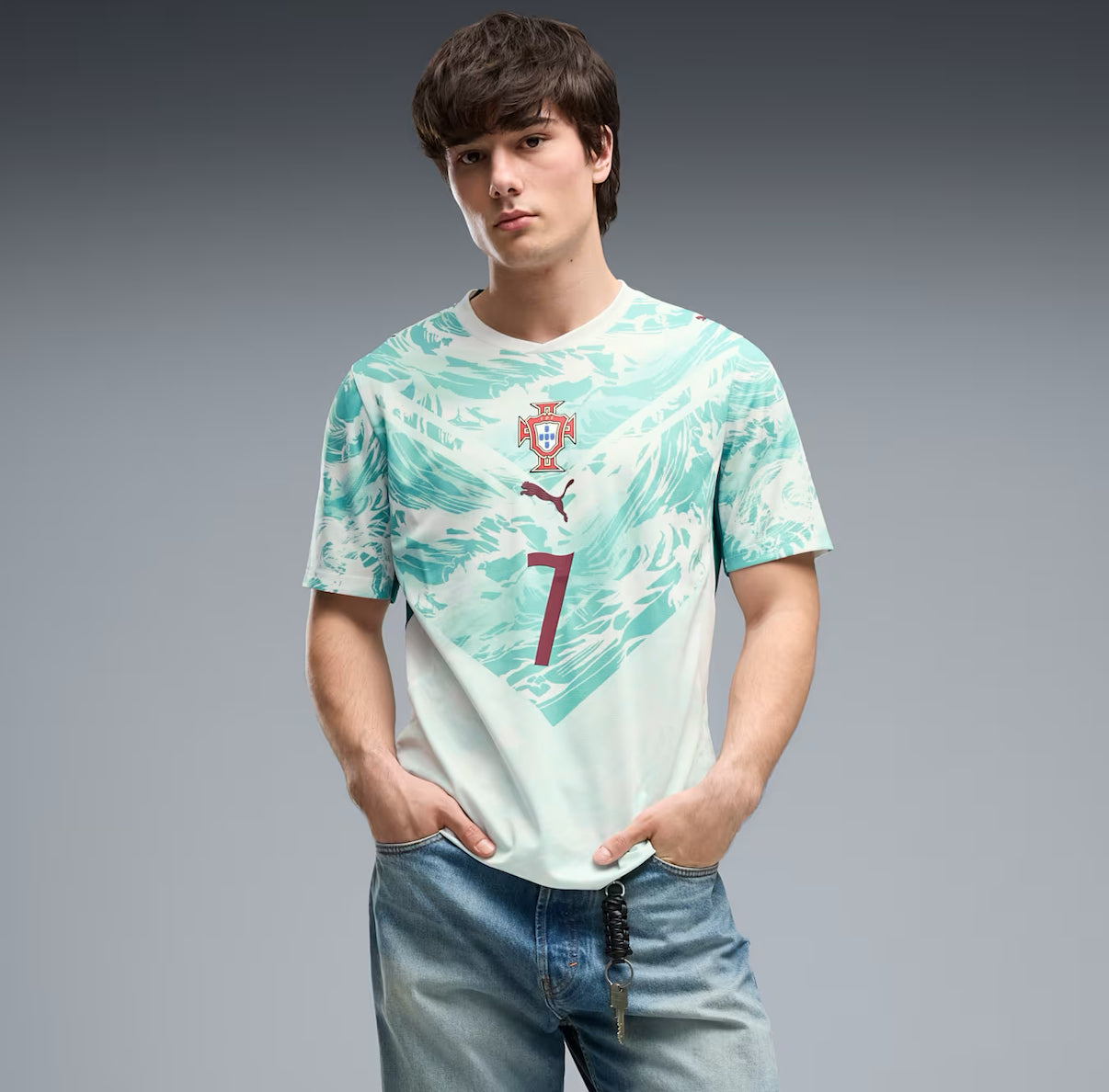 Portugal Ronaldo 7 Away Jersey 2026 | Puma – City Soccer Plus