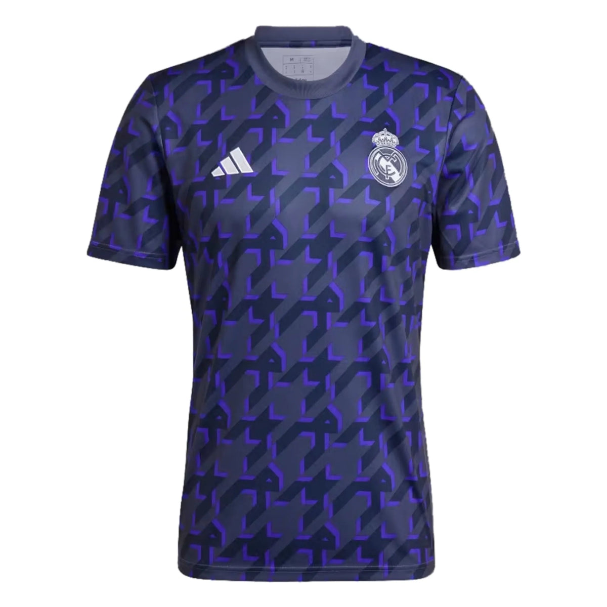 Real Madrid Mens SS Pre-Match Home Shirt 2023/24