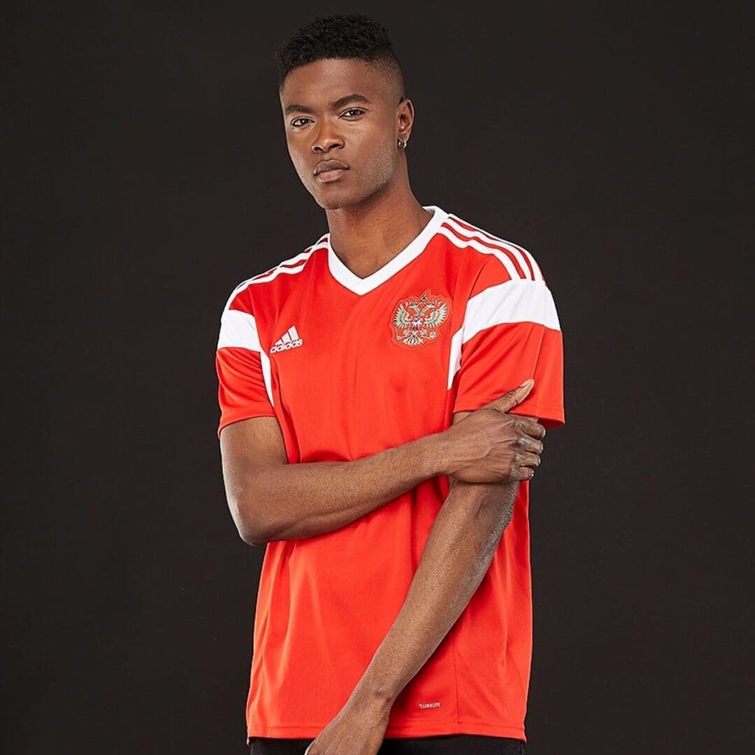 ADIDAS RUSSIA 2018 WORLD CUP HOME JERSEY RED