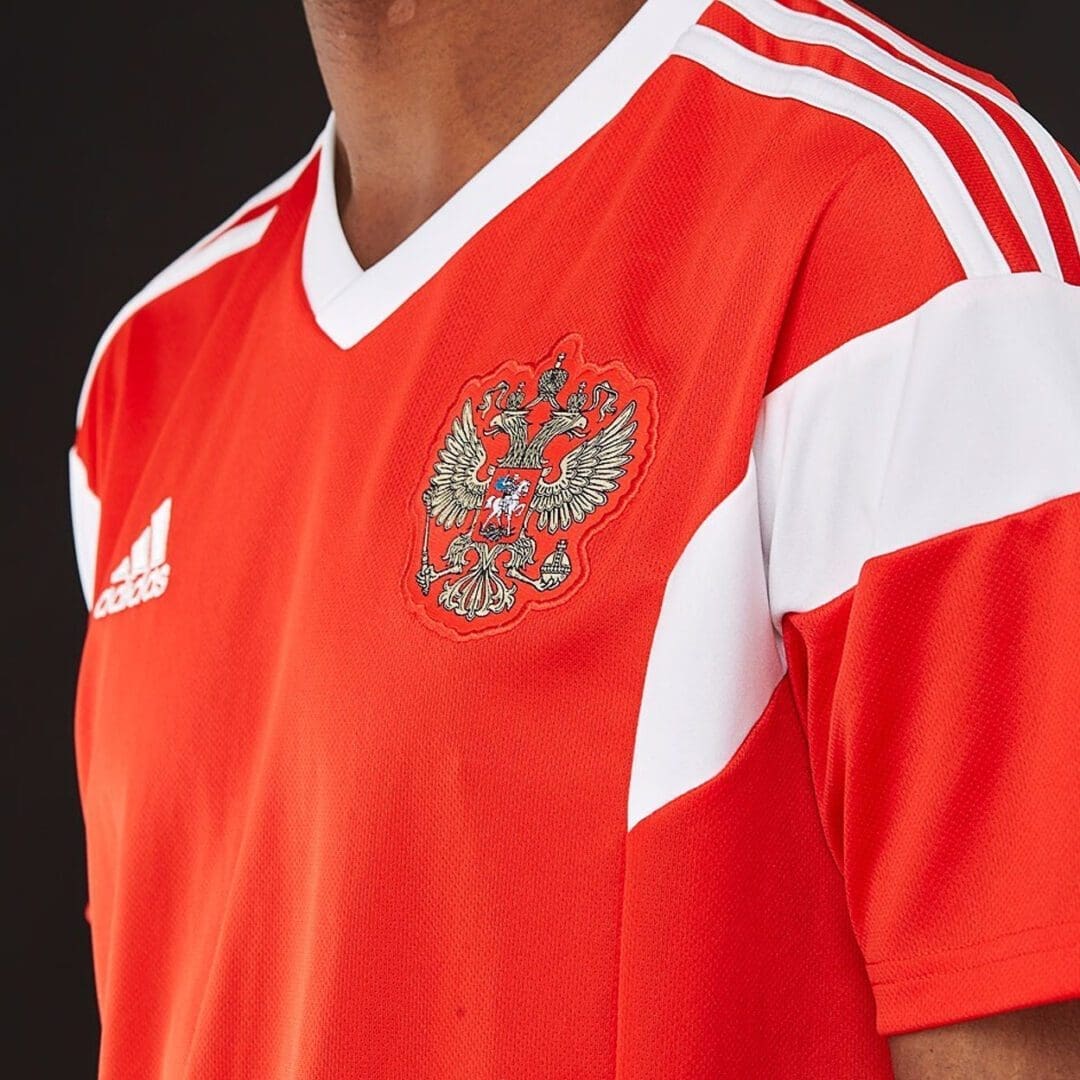 ADIDAS RUSSIA 2018 WORLD CUP HOME JERSEY RED