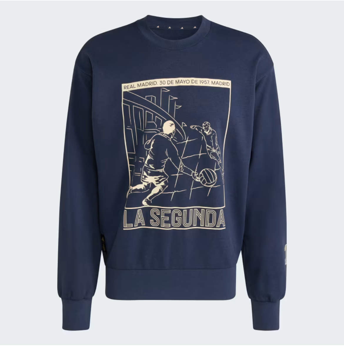 REAL MADRID HERITAGE CREW SWEAT