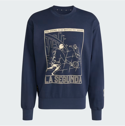 REAL MADRID HERITAGE CREW SWEAT