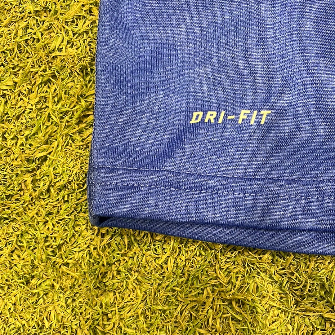 Youth Nike Compression Shirt - Blue