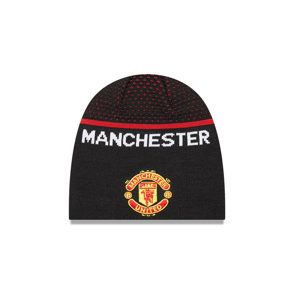Manchester United New Era Black Beanie